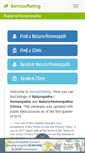 Mobile Screenshot of naturopaths.servicerating.ca